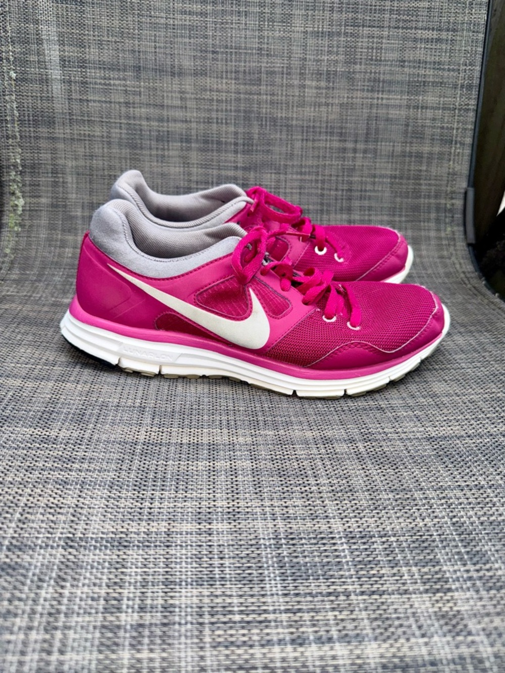 Nike Women’s Hot Pink and White Athletic Sneakers